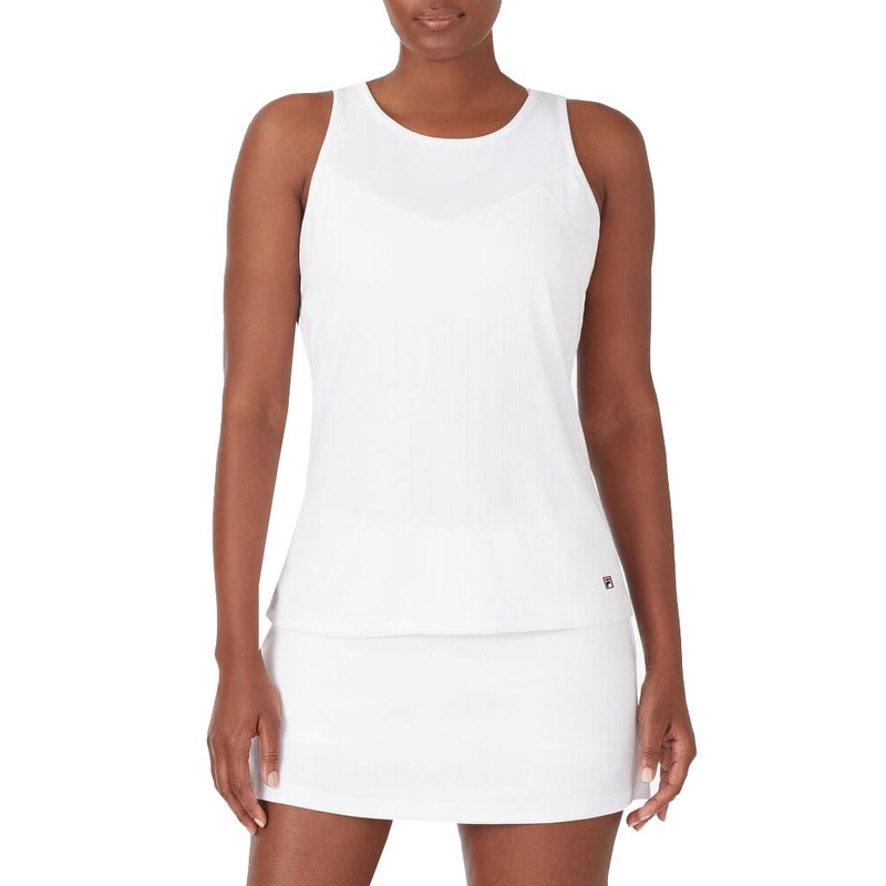 Fila Whiteline Full Coverage Womens Tennis Tank Top