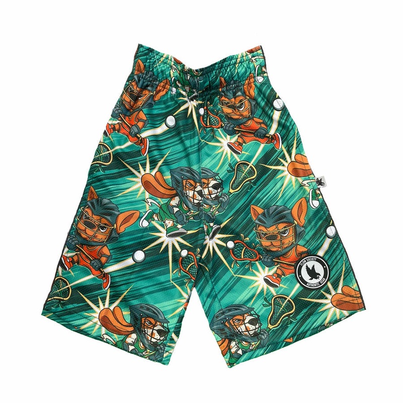 Flow Society Kids Laxing Pups Shorts XSmall