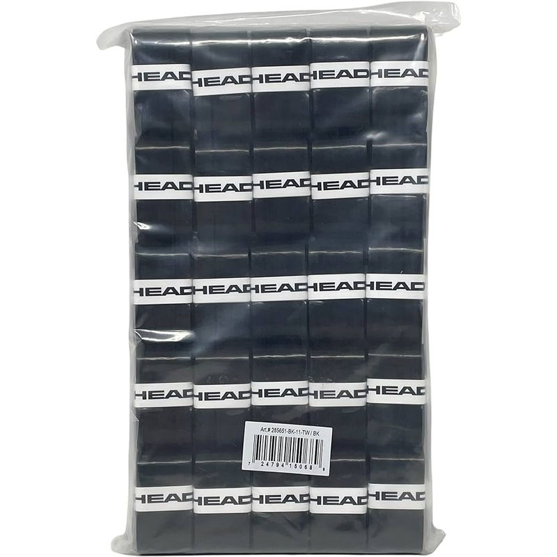 Head Prime Tour Overgrip 50 Pack (Black)