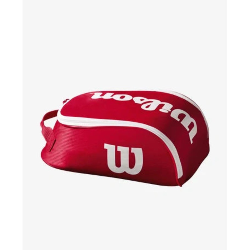 Wilson Tour IV (WRZ847887) Shoe Bag (Red/White) RED/WHITE One Size
