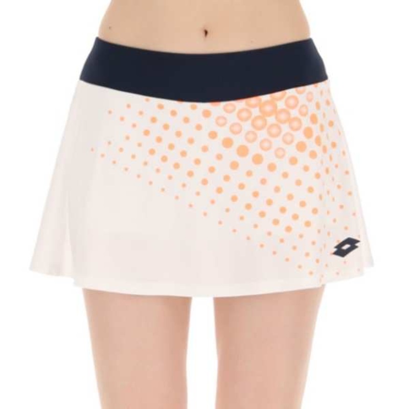 Lotto Women’s Top IV Skirt (Bright White/Orange)