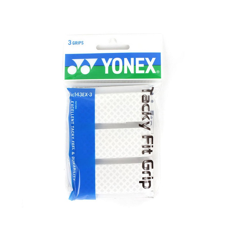 YONEX AC143-3 Tacky Fit Grip Black(007)