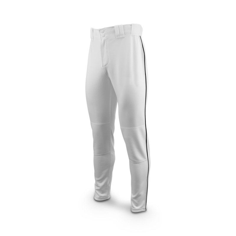 Marucci Men’s Excel Full Length Piped Pants White/Navy Small