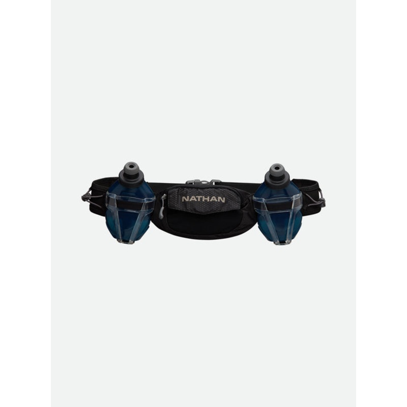 Nathan TrailMix Plus Hydration Belt Storm Green/Hot Red