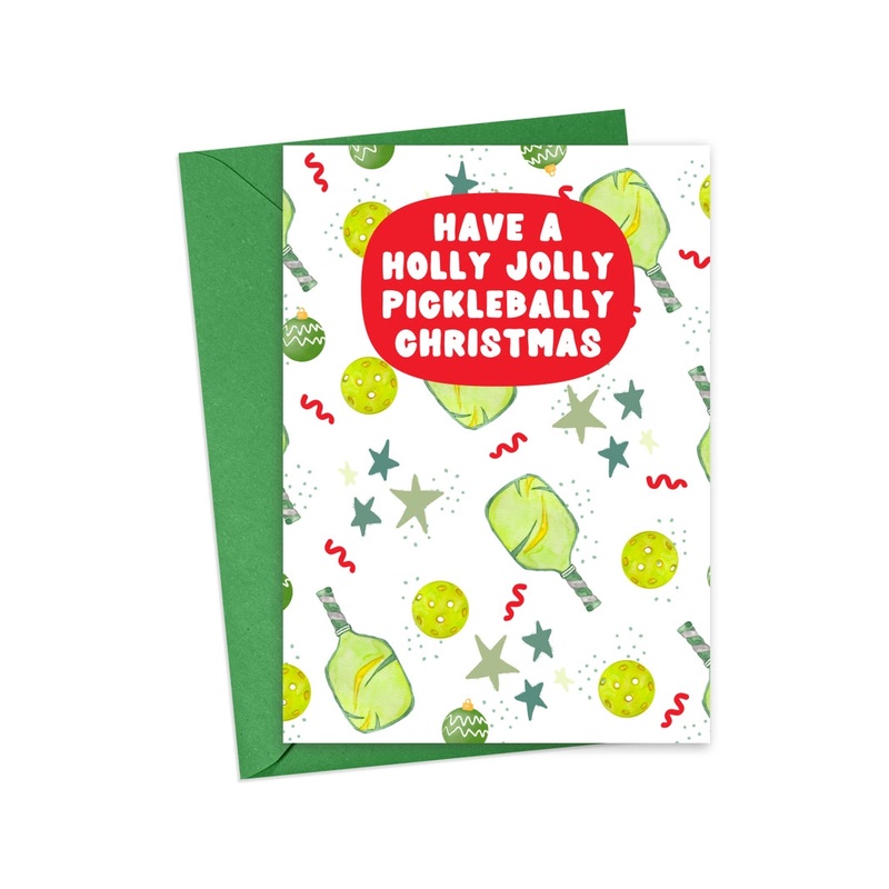 Pickleball Christmas Card
