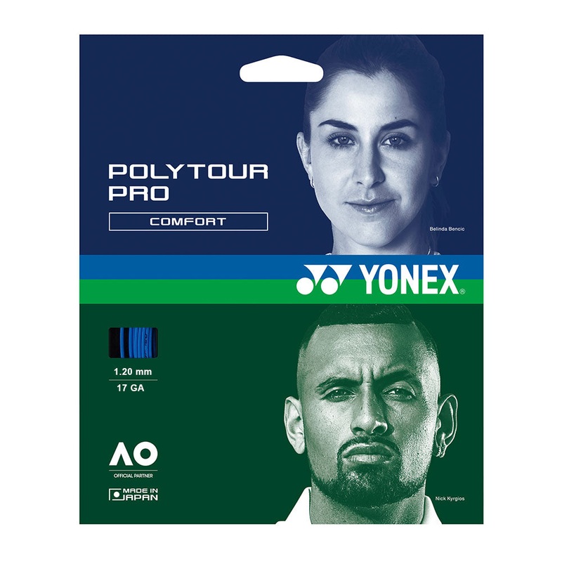 Yonex Poly Tour Pro 17/1.20 Tennis String (Blue)