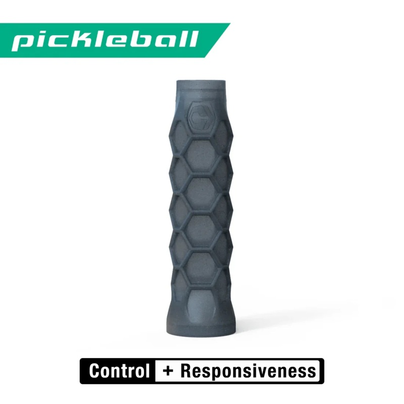 Hesacore Pickleball Carbon Grip – 5.25 Inches Long Stiff Feel – Charcoal