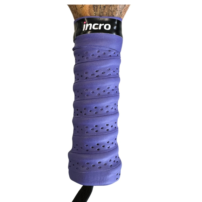 Incro Damping Ridges Overgrip with Perforated Relief  Purple