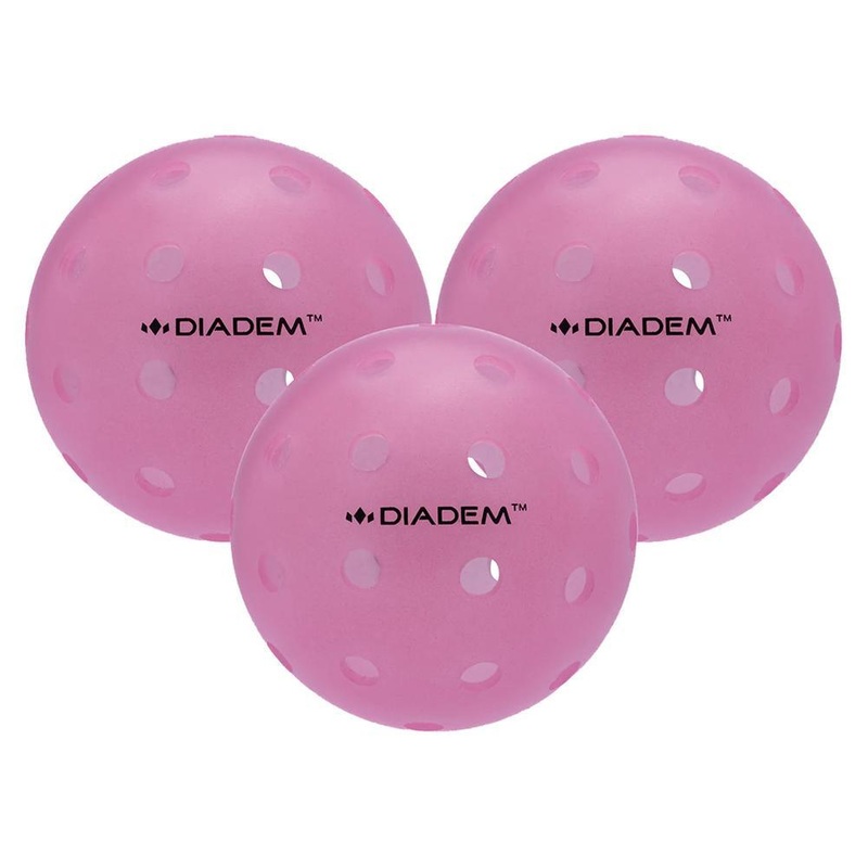Power 3 Pack Pickleball Balls Pink