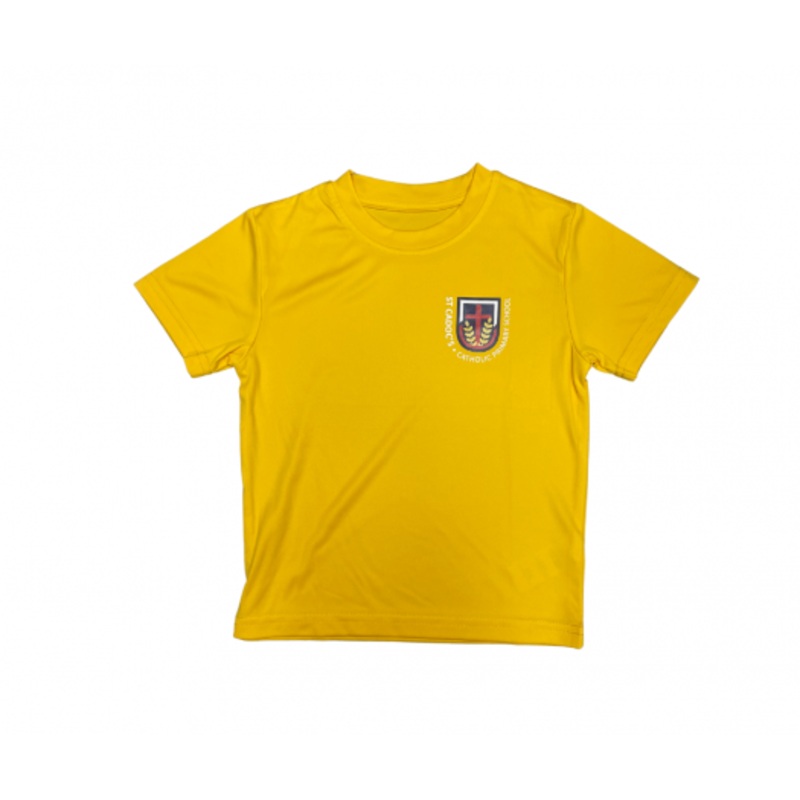 St Cadocs Primary School PE T Sun Yellow 3/4 Sun Yellow