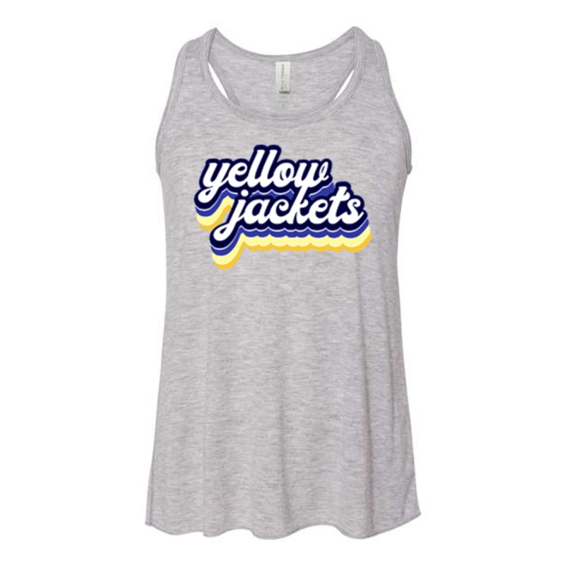 TCC Athletic Booster Club Flowy Racerback Tank Top