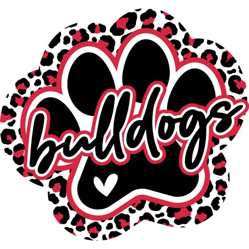 Thomasville Bulldogs Ladies V-neck
