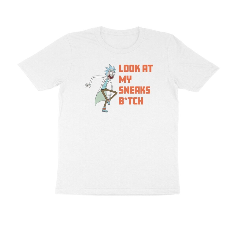 Unisex t-shirt| KIBI SPORTS MERCHANDISE | HALF SLEEVE T-SHIRT – ROUND NECK White S