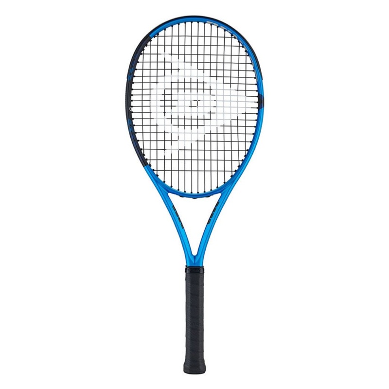 DUNLOP FX 500 LS (Blue/Black) 285g Tennis Racquet – Strung & Free Grip G2 (4 1/4)