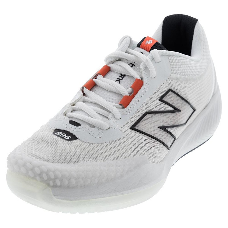 Men’s FuelCell 996v6 D Width Tennis Shoes White and Black