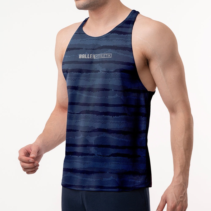 Warrior Tank – Navy Athletik | Kibi Sports S