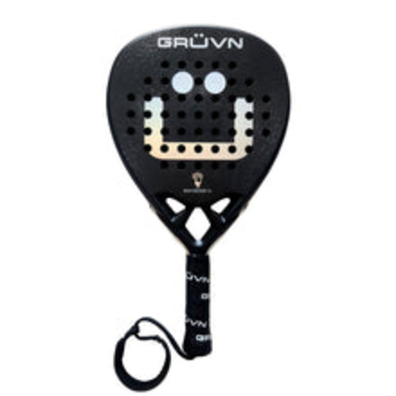 GRUVN Great Bustard 1.0 18K Diamond Padel Racket