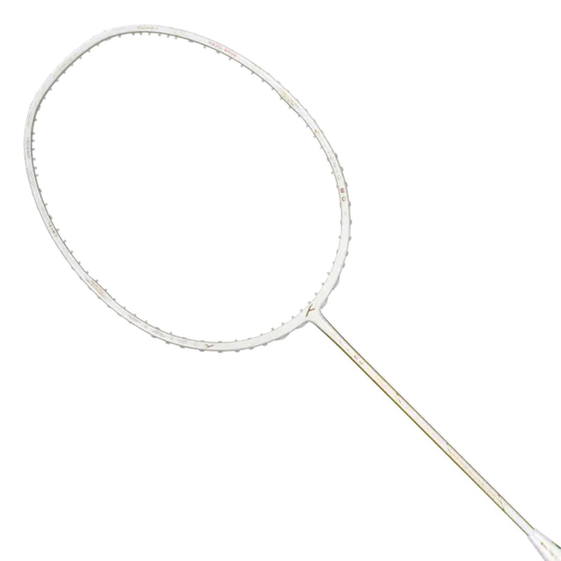 Hundred Ioniq 80 Limited Edition 4U Badminton Racket – White/Gold White/Gold 4U5