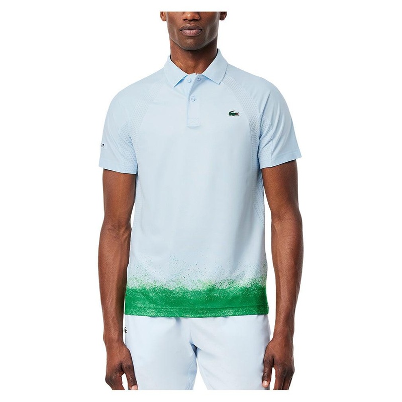 Men`s Daniil Medvedev On Court Tennis Polo Ruisseau and Calathea