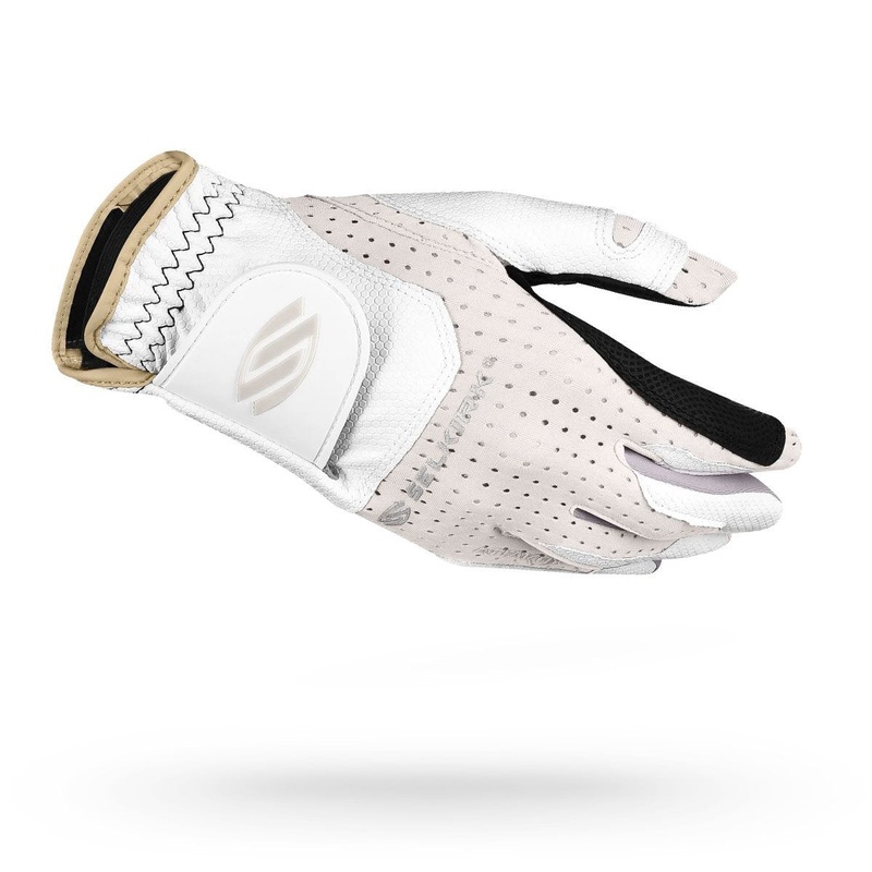 Selkirk Attaktix Premium Pickleball Glove – Women’s Left Hand (White/Sand)