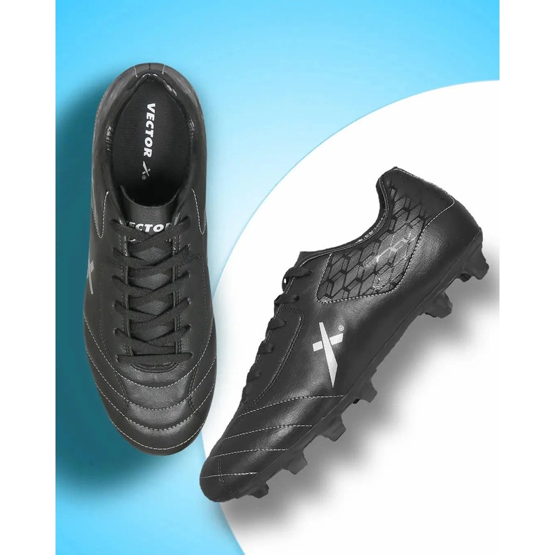 Vector X Dynamic Football Shoes | KIBI Sports 3 UK Black
