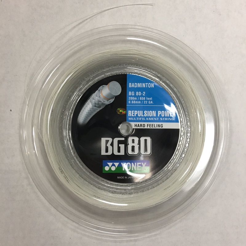 Yonex BG80 Badminton String Reel (660 ft)
