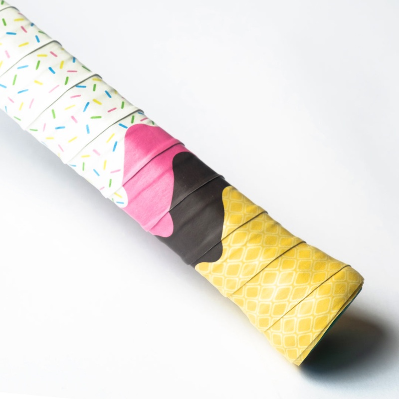 Aixo Sundae Tacky Overgrip Vanilla Multicolour OS