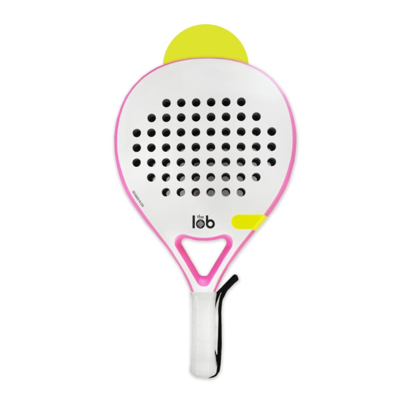 The Lob Padel Racket 3K Carbon Fiber | Pink