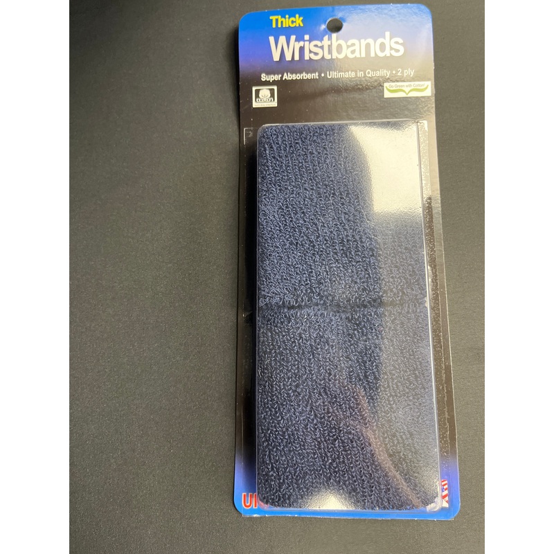 Thick Wristbands Black