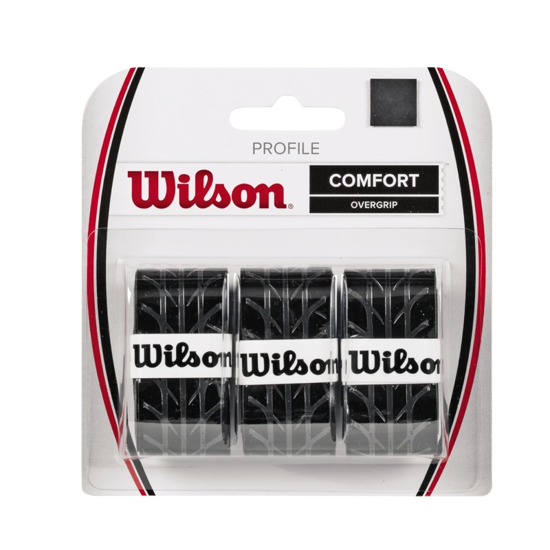 Wilson Profile 3pk Overgrip (WRZ4025BK) Black One Size