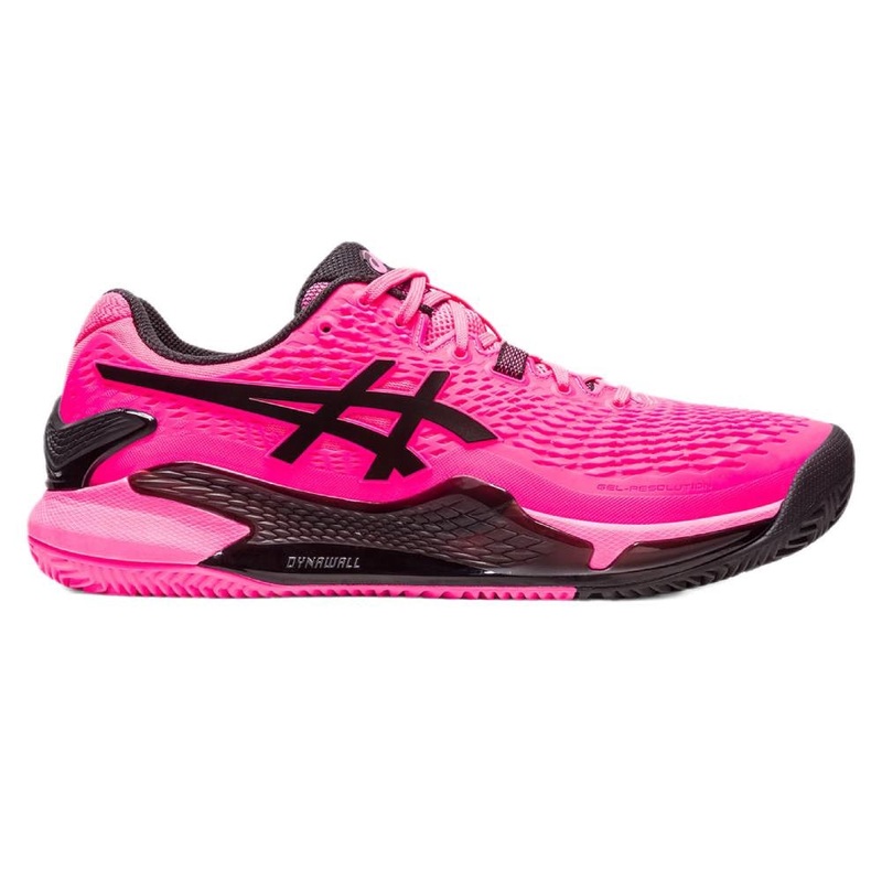 Asics Gel Resolution 9 Clay Men’s Tennis Shoe (Pink/Black)