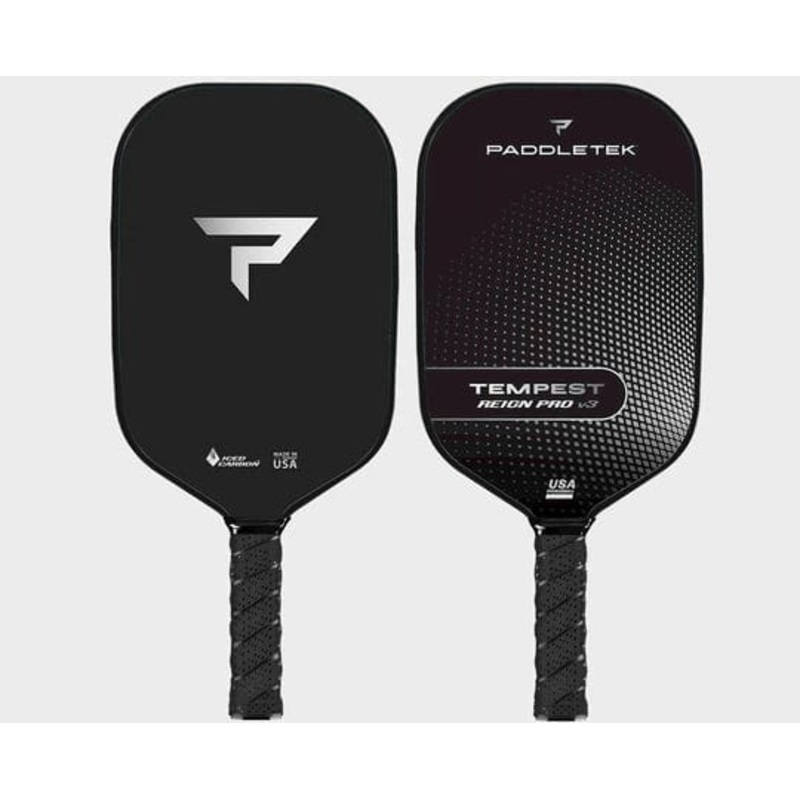 Paddletek Tempest Reign Pro V3 Pickleball Paddle Platinum