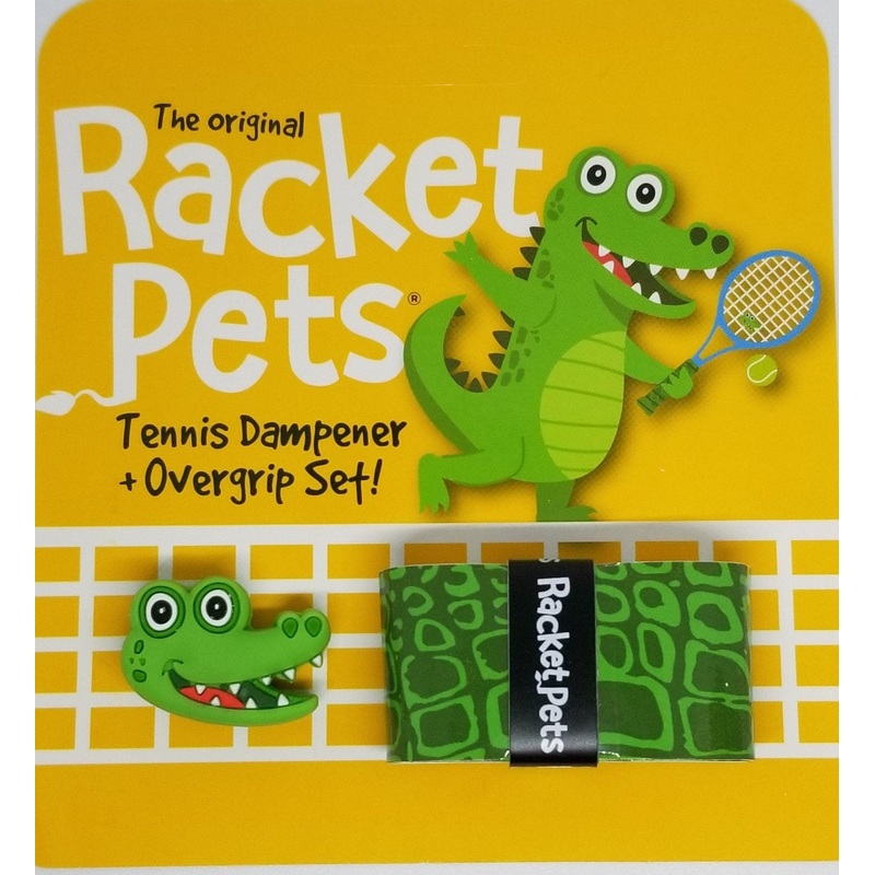 Racket Pets Alligator Overgrip & Dampener Set