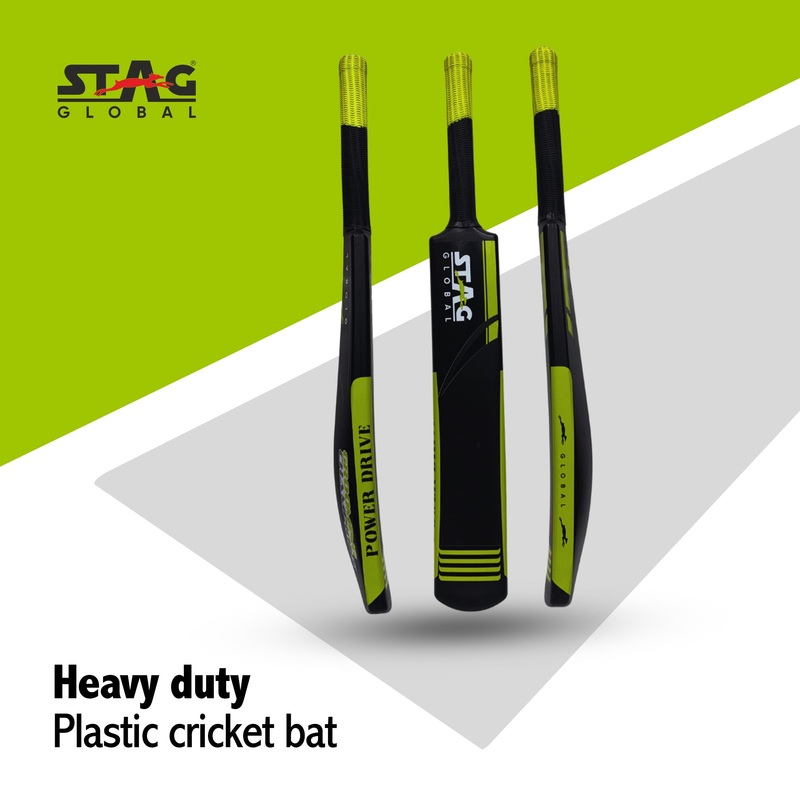 STAG Global Plastic Cricket Bat | Kibi Sports