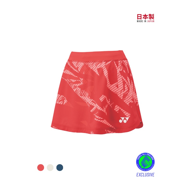 Yonex Women’s Skirt (with inner shorts) 26157YX Tango Red Tango Red XS