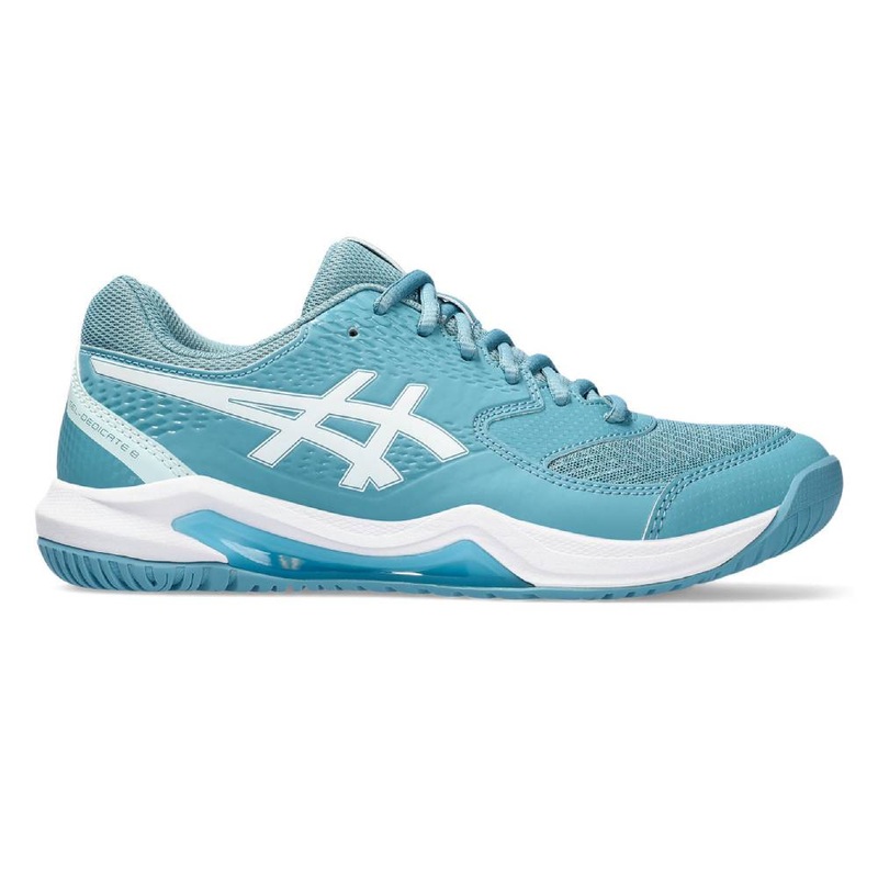 Asics Gel Dedicate 8 Wide Women’s Tennis Shoe (Blue/White)