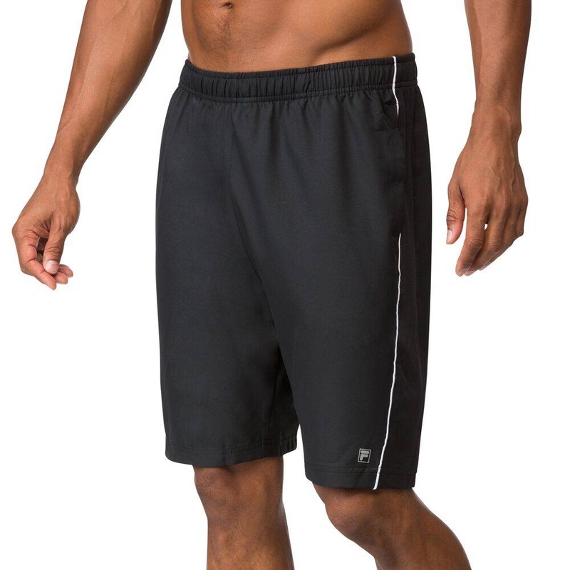 Fila Men’s Core Short 9-Inch (Black/White)