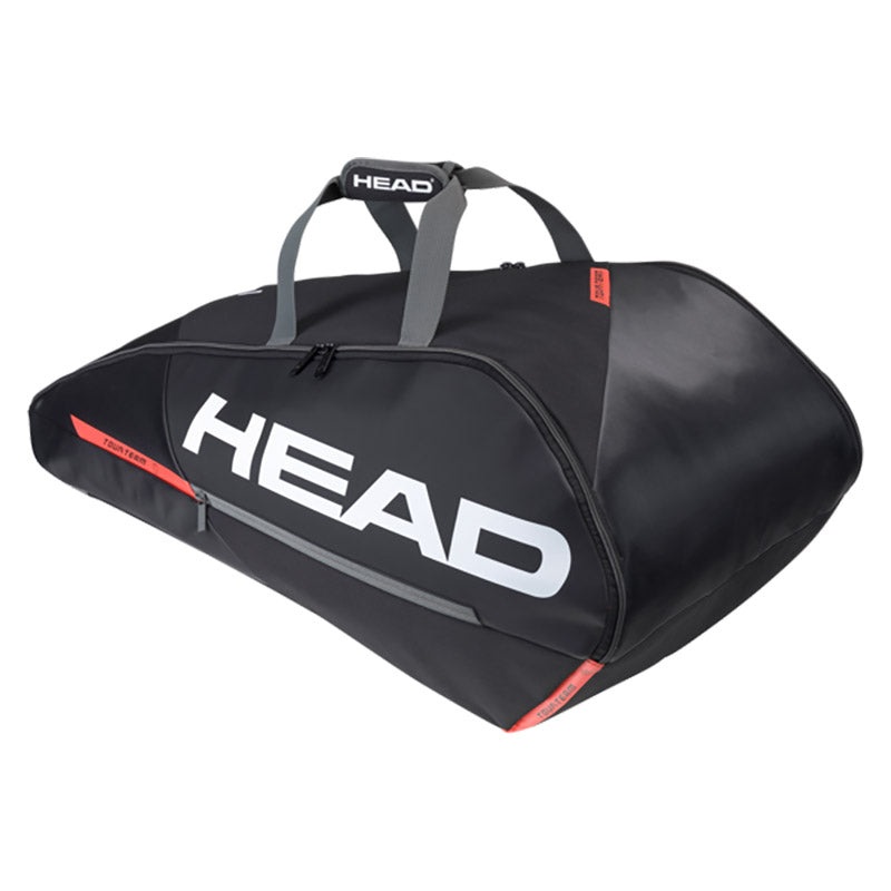 Head Tour Team Supercombi 9 Pack Racquet Bag (Black/Orange)