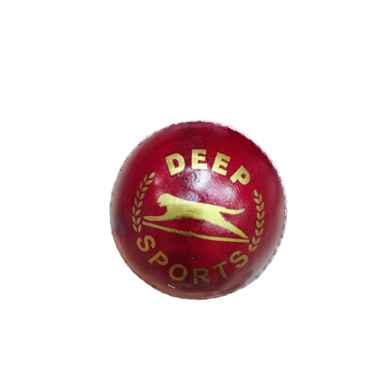 Red Leather ball match 4pcs Deep | Kibi Sports Red 4 Balls