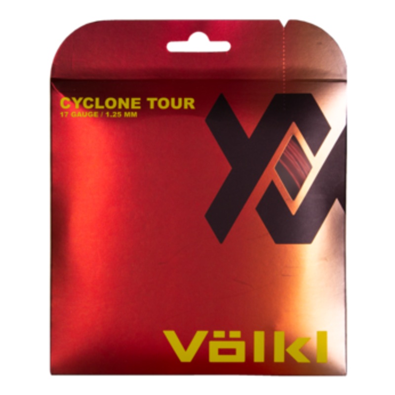 Volkl Cyclone Tour 17/1.25 Tennis String (Red)