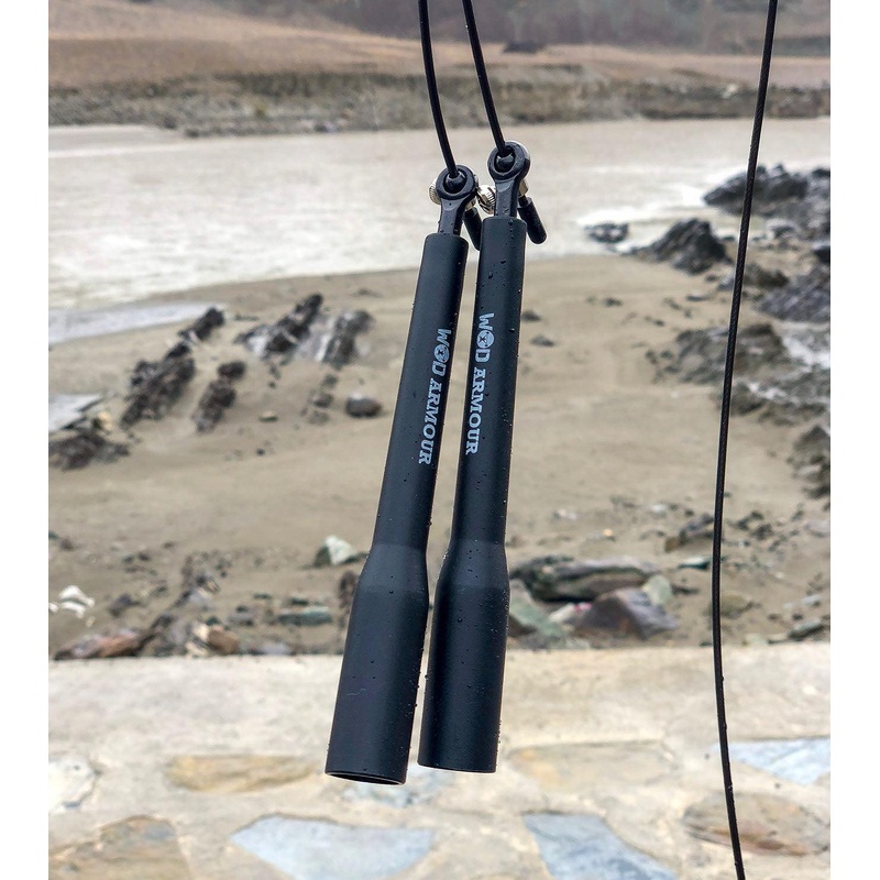 WOD ARMOUR | Sr1 Speed Rope | KIBI SPORTS Black