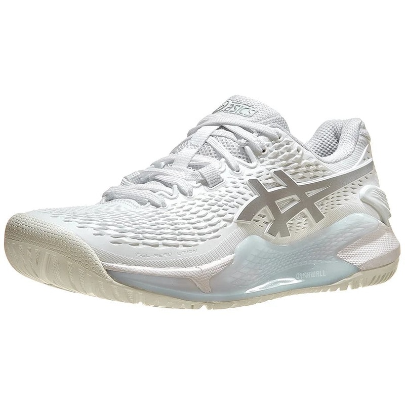 Women’s Asics Gel Resolution 9 Tennis Shoes 6 White