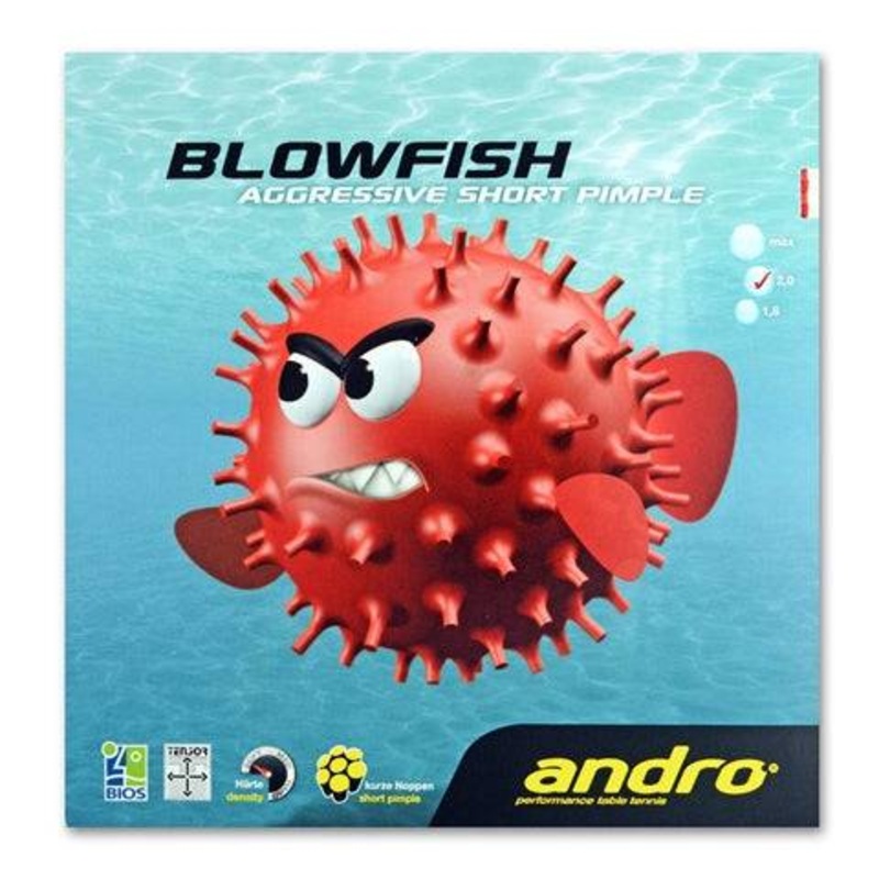 Andro Blowfish – Short Pips