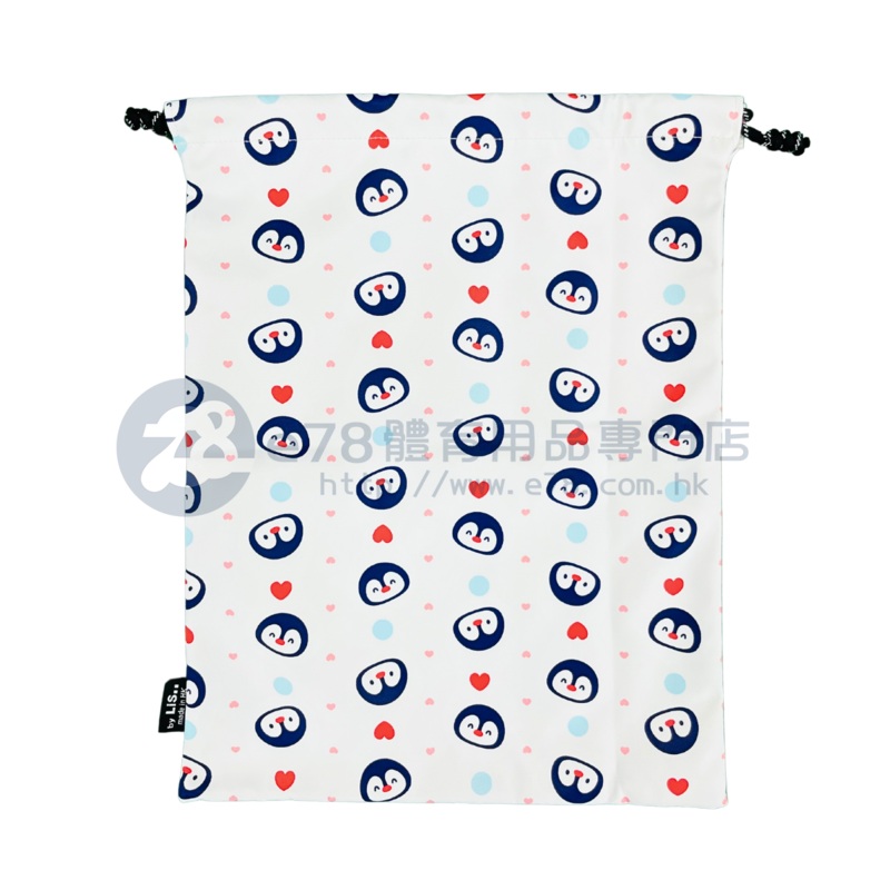 Handmade Water Resistant Shoes bag (Penguin Love 500) Penguin Love 500