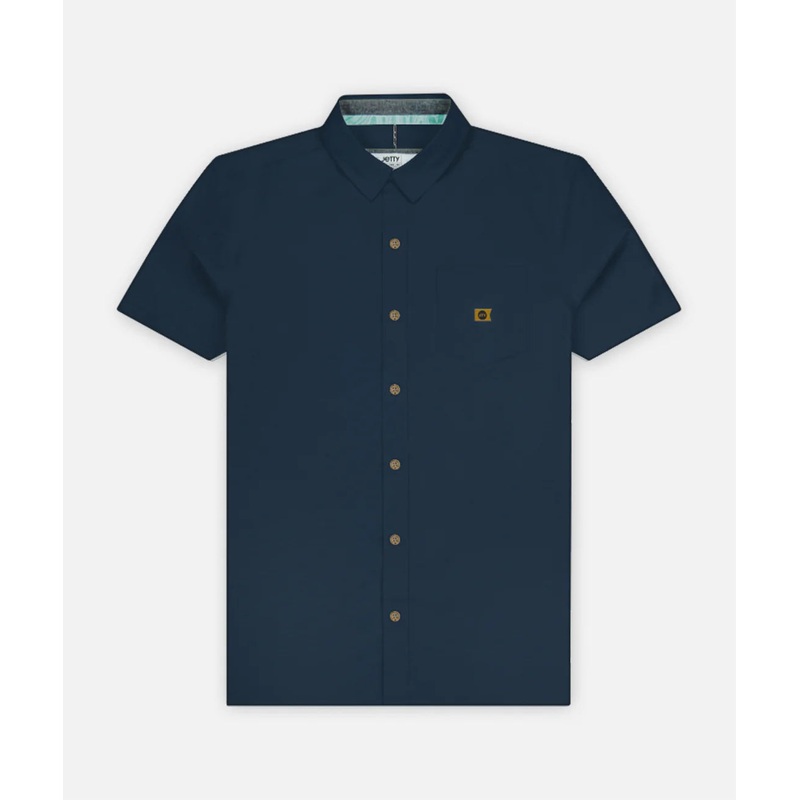Jetty Mensnoah Shirt Navy Small