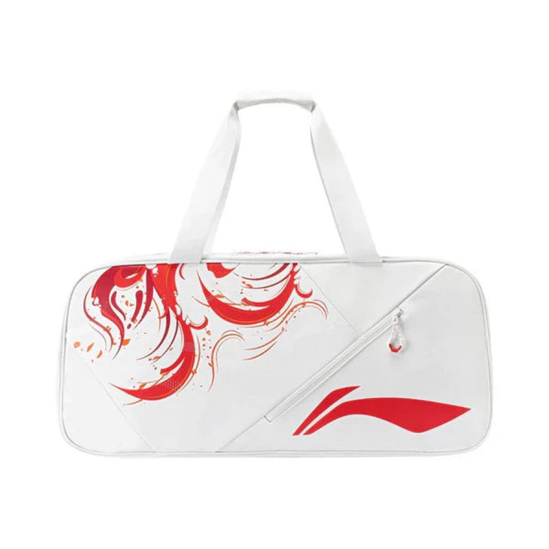 Li-Ning ABLU067-2 Badminton Racket Bag – White White 6 Rackets