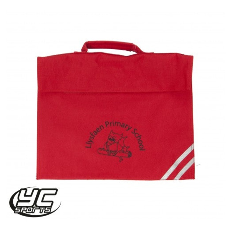 Llysfaen Primary School Bookbag O/S RED