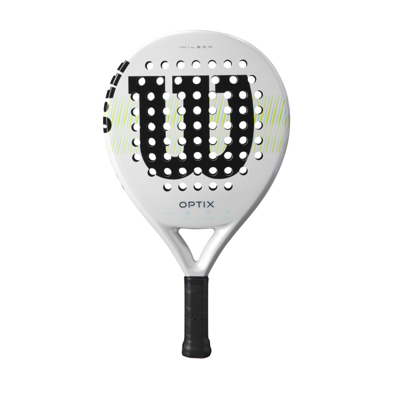 Wilson Optix V1 Padel Racket – White White G2