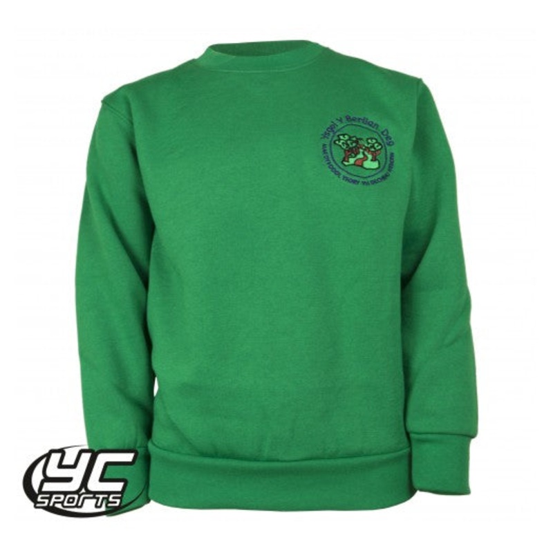 Ysgol Y Berllan Deg Sweatshirt 2/3 Emerald