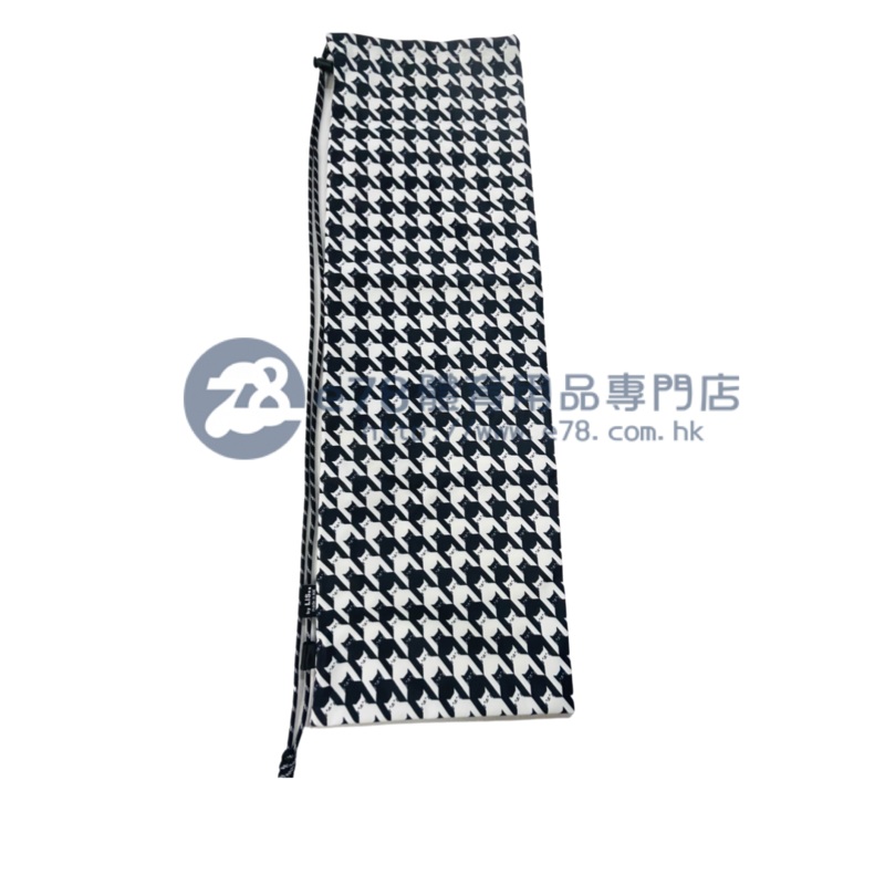 Handmade Water Resistant Racket Case (black and white M cat 239 black and white M cat 239